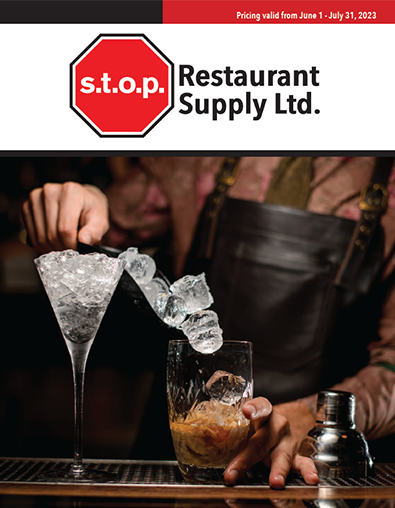 stop restaurant supply June July flyer